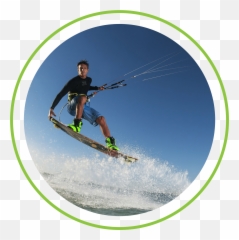 Professional Kiteboarding World Champion Brainline - Boarding png