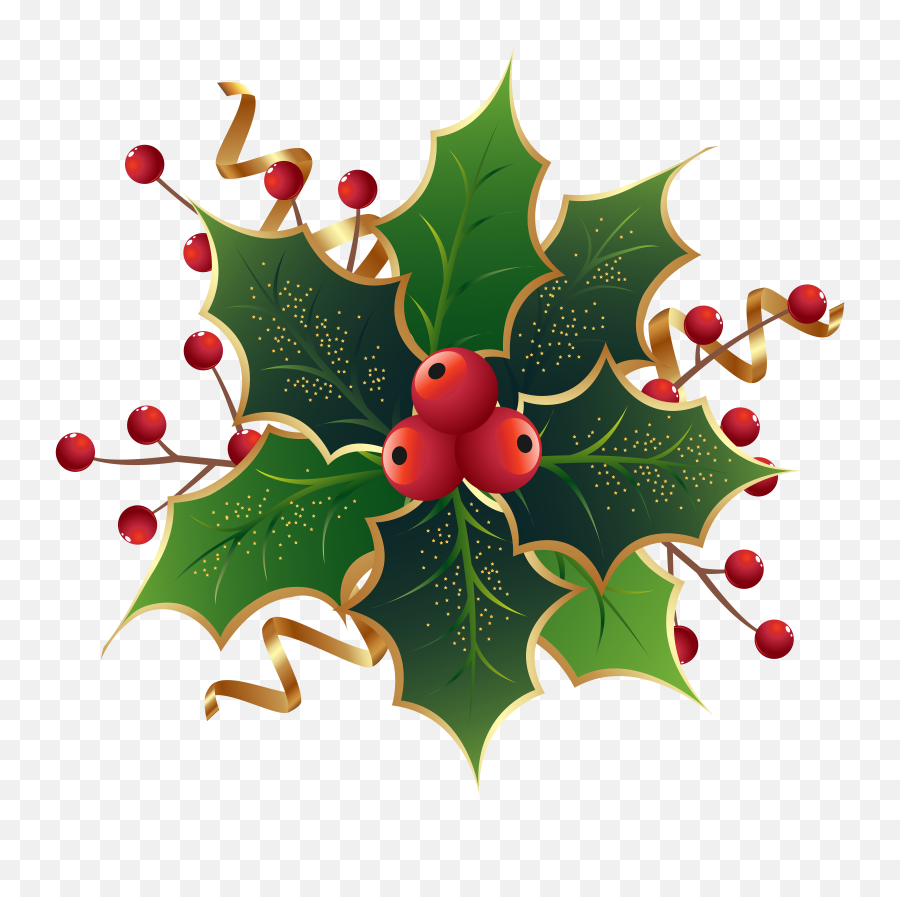 Christmas Holly Png Images Free Download - Christmas Clip Art Free,Christmas Holly Png