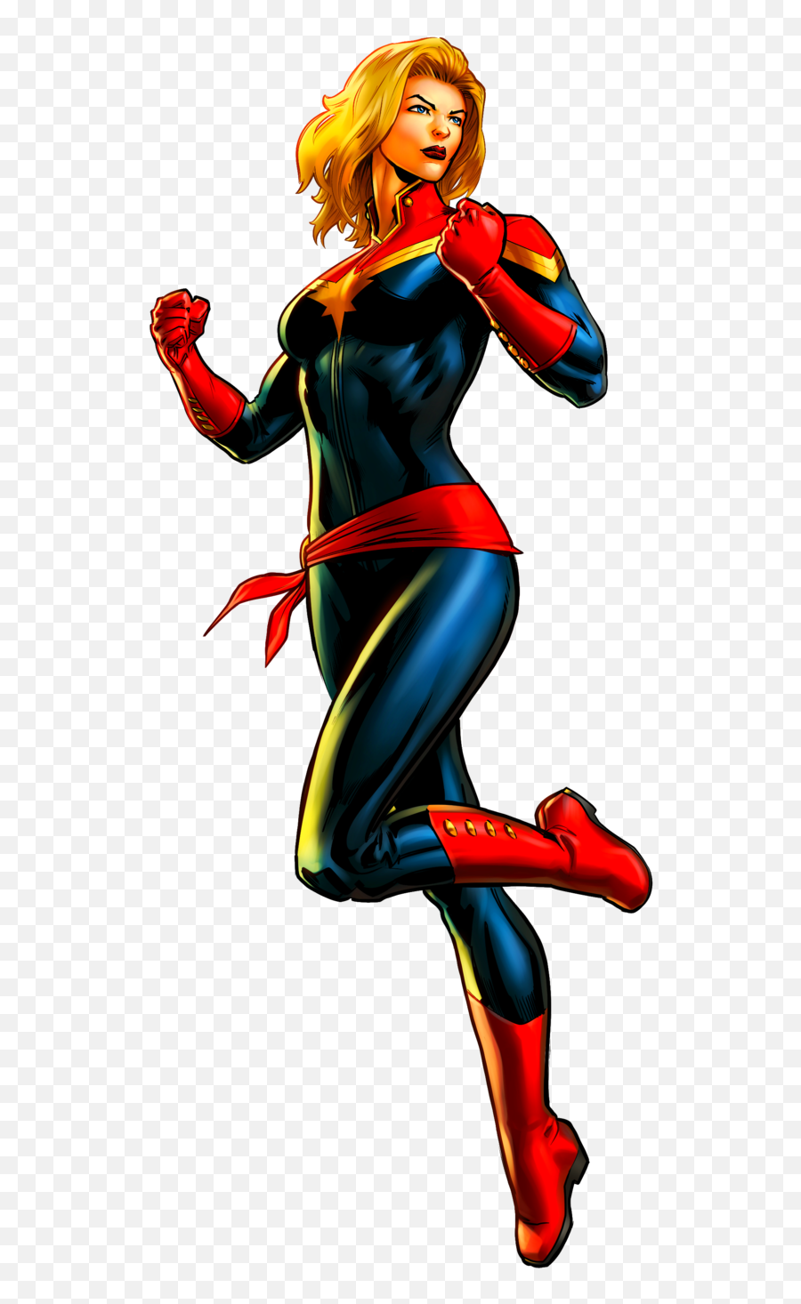 Ms Marvel Png Transparent - Avengers Captain Marvel Cartoon,Marvel Png -  free transparent png images 