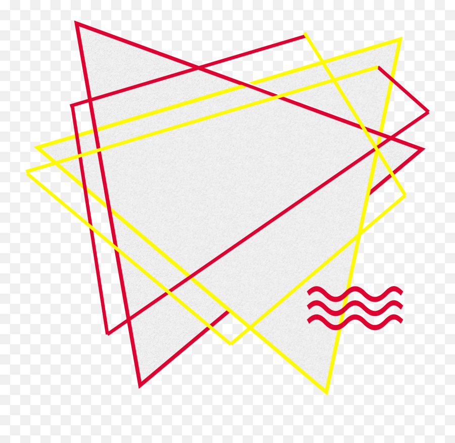 Decorative Lines Vector Png - Triangle,Red Lines Png
