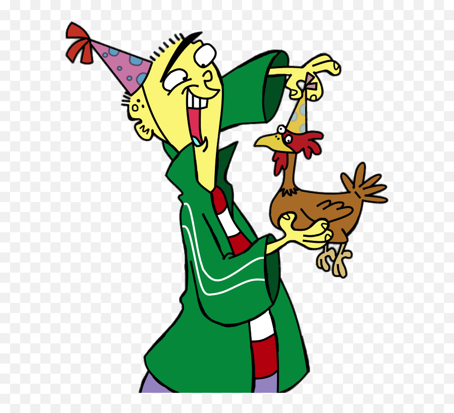 Check Out This Transparent Ed With Party Chicken Png Image Edd N Eddy