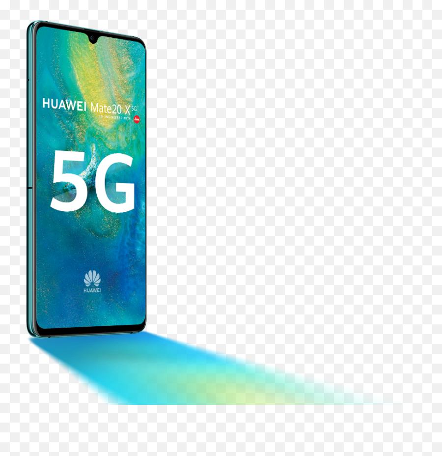 Huawei Mate 20 X 5g 72u201d Ultra Large Display Mobile - Huawei 5g Phone Png,Mobile Png