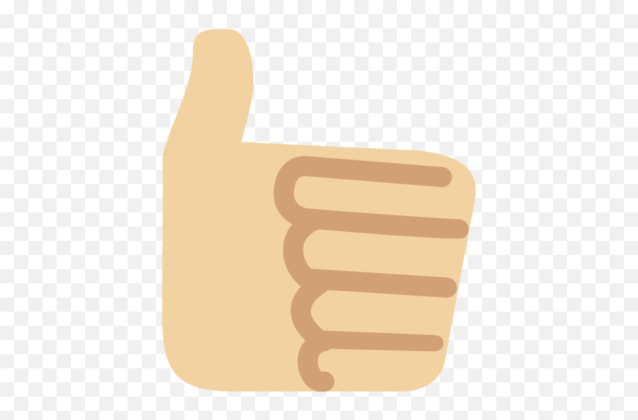 Thumbs Up Medium - Light Skin Tone Emoji Emojis Del Pulgar Arriba Png,Thumbs Up Emoji Transparent