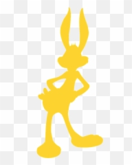 Bugs Bunny Silhouette - Free Vector Silhouettes Creazilla Silueta De Bugs Bunny Png,Bugs Bunny Png