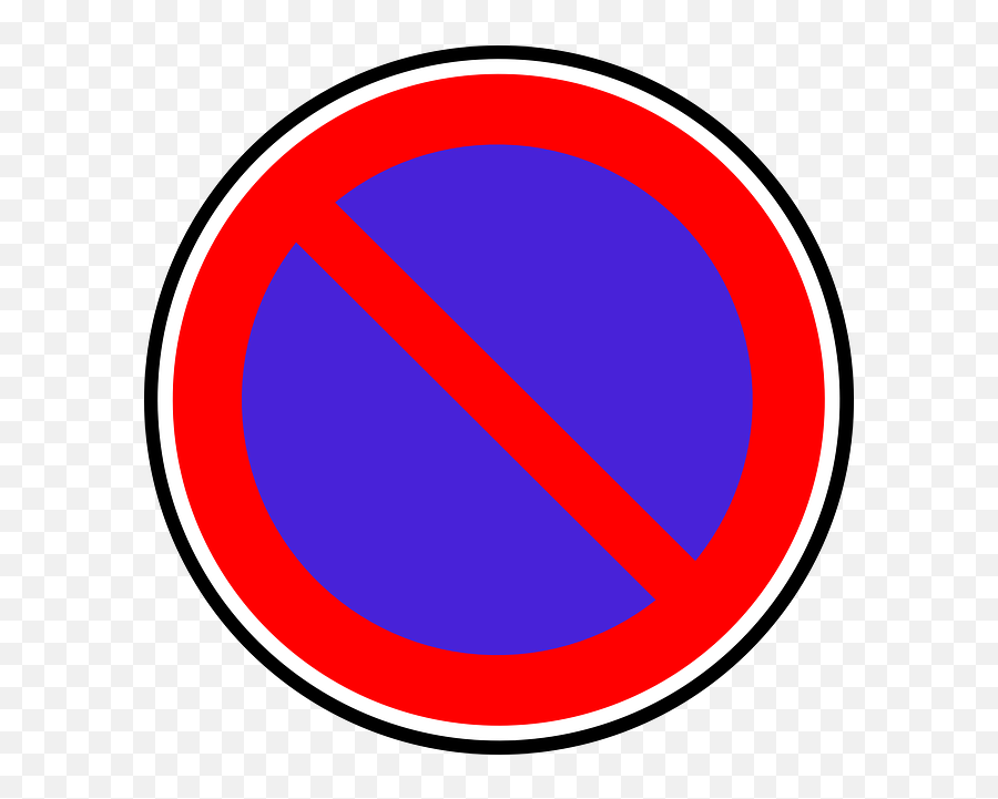 Sign Traffic No Parking - Free Vector Graphic On Pixabay Gulf Oil Png,No Sign Png