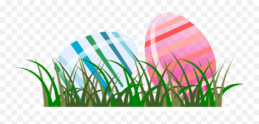 Spring Grass Eggs - Easter Egg With Grass Png,Easter Grass Png