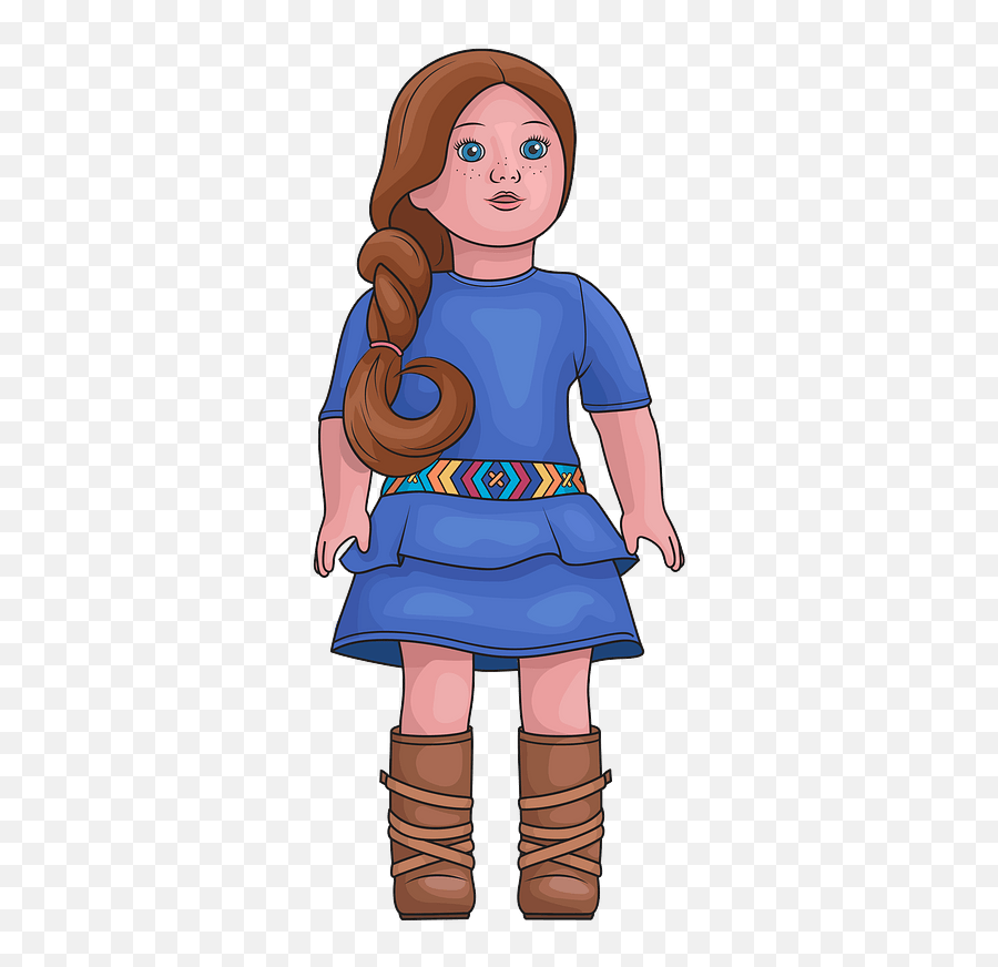 American Girl Saige Clipart Free Download Creazilla - Cartoon Png,American Girl Png