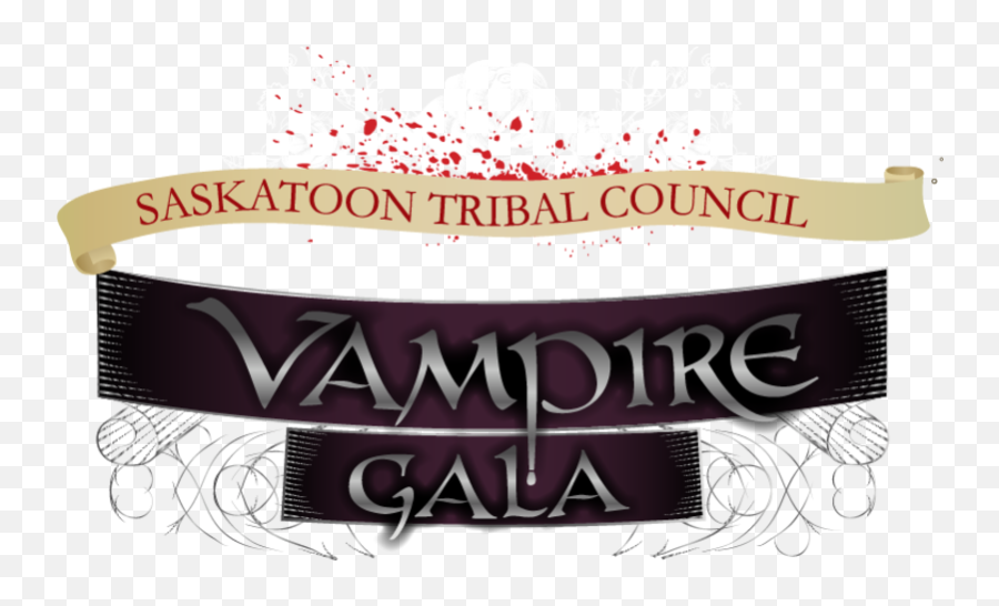 Vampire Gala - Calligraphy Png,Vampire Logo