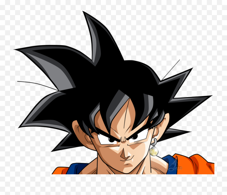 Goku Face Silhouette - Goku Face Transparent Png,Goku Png
