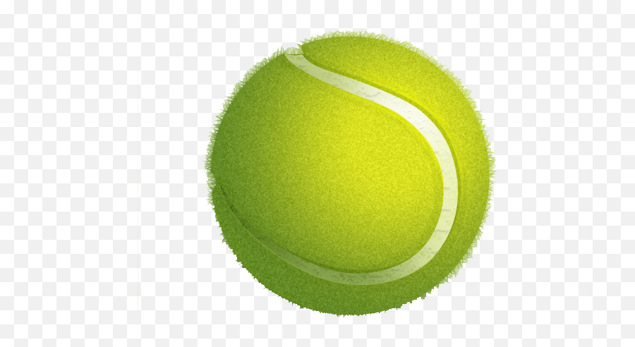 Tennis Ball Green - Clip Art Tennis Ball Transparent Png,Tennis Ball Transparent Background
