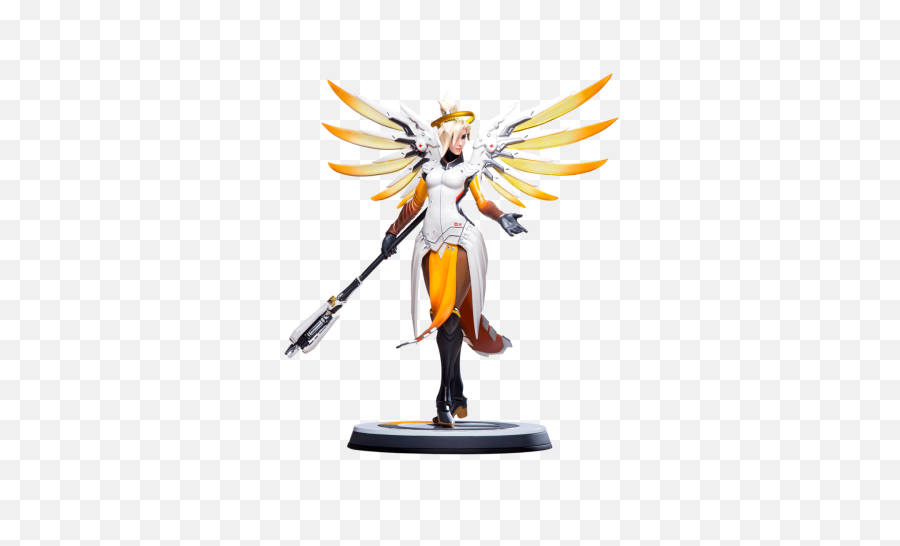 Figurine Mercy Overwatch Png - Overwatch Mercy Statue,Overwatch Mercy Png