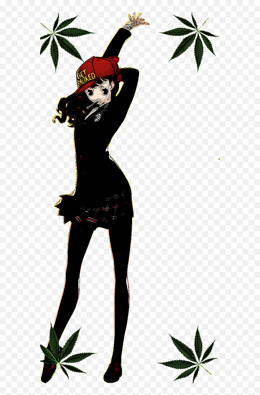 Archer4534 - Phansite Forum Persona 5 New Girl Png,Get Smoked Hat Png