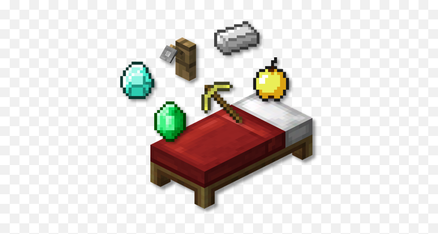 Files - Hbw Helper Mods Projects Minecraft Curseforge Ore Png,Minecraft Bed Png