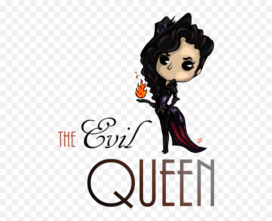 Chibi Evil Queen - Horsewoman Style With Hat Greeting Card Evil Queen Chibi Png,Evil Queen Png