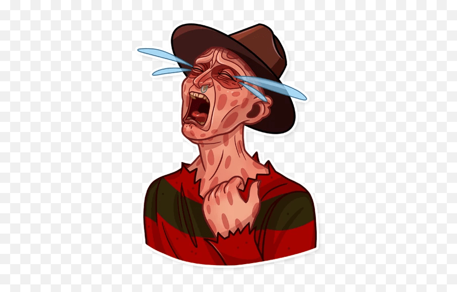 Freddy Stickers Set For Telegram - Illustration Png,Freddy Krueger Png