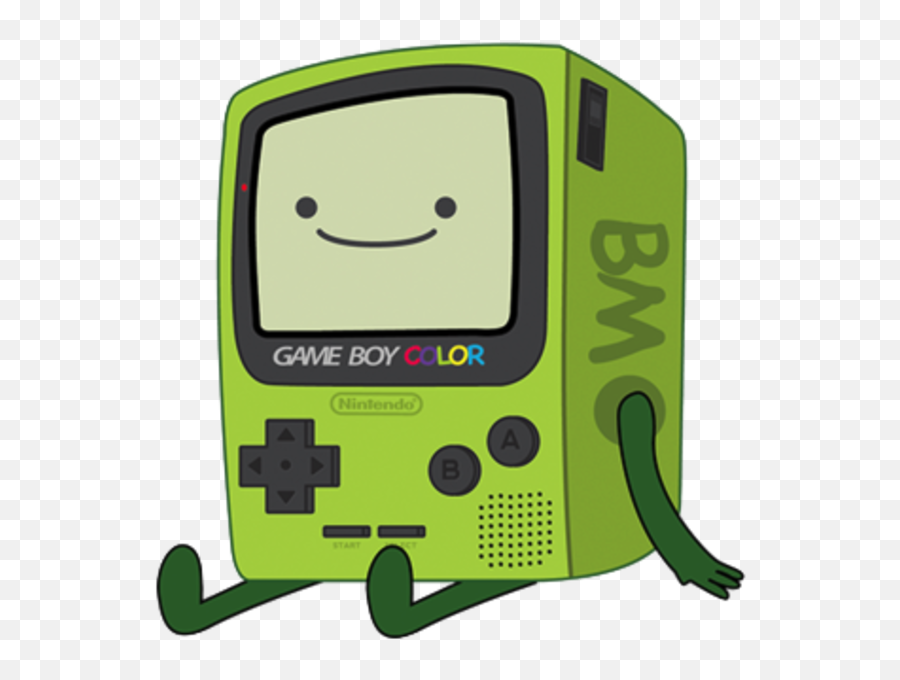 Bmo Adventure Time Know - Game Boy Color Cartoon Png,Gameboy Color Png