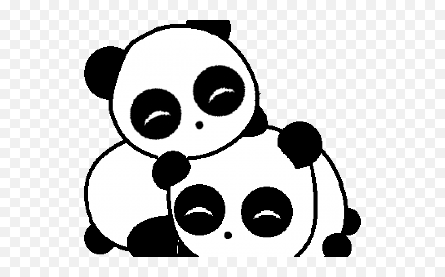Download Drawn Panda Cute - Cute Panda Transparent Background Png,Panda Transparent Background