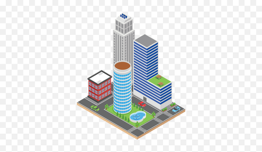 City Buildings Illustration - Tower Png,City Buildings Png