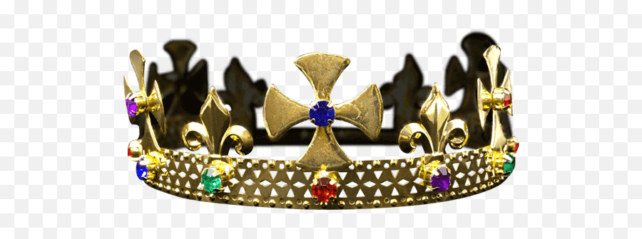 Multi - Colored Kings Crown Tiara Png,Kings Crown Png