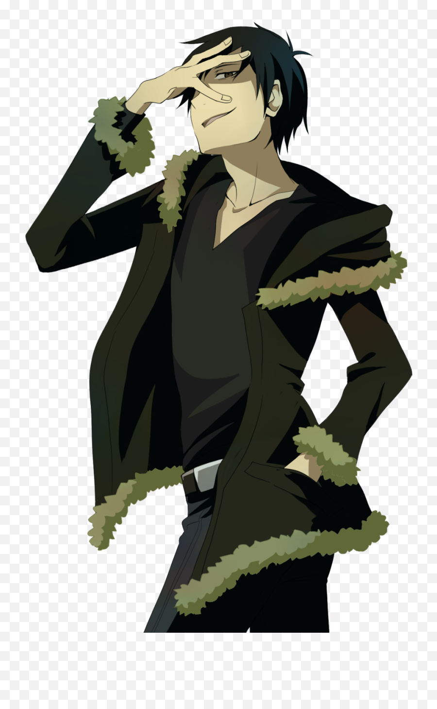 Trench Coat Png - Anime Boy Clipart Trench Coat Izaya Izaya Orihara Png,Boy Clipart Transparent
