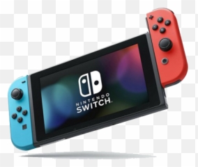 Nintendo Switch Png Transparent Images All - Neon Red And Blue