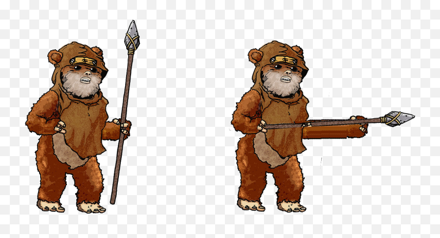 Ewok Time - Png Clipart Ewok Ewok Cartoon Transparent,Ewok Png