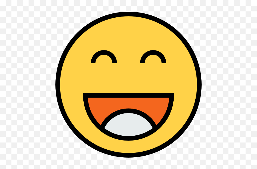 Emoticons Feelings Emoji Joke Smileys Laugh Icon - Joke Icon Png,Laughing Crying Emoji Transparent Background