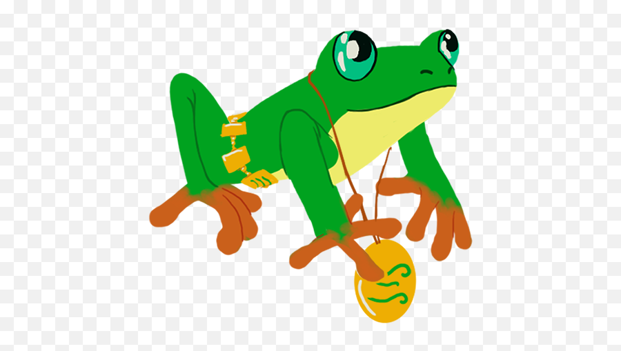 Red Eyed Tree Frog Clip Art - Png Download Full Size Pond Frogs,Gumby Png