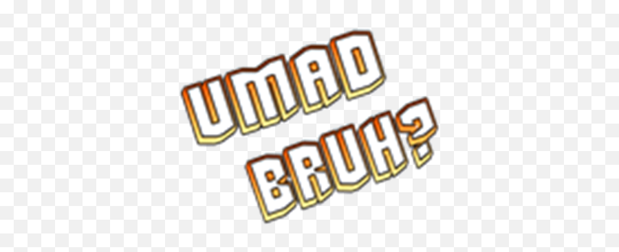 Umad Bruh Transparent - Roblox Language Png,Bruh Png