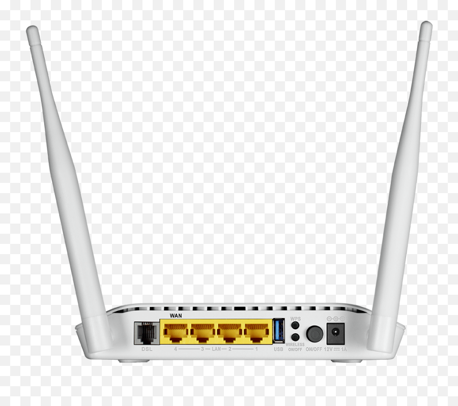 Wireless N300 Adsl2 Modem Router In Afghanistan U2013 Comnet - Cni Router Back Png,Router Png