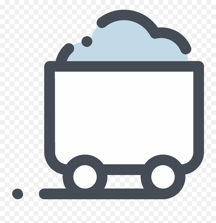 Download Hd Mine Cart Icon - Icon Transparent Png Image Portable Network Graphics,Cart Icon Png