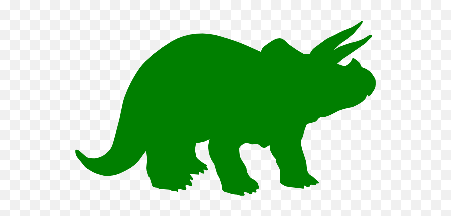 Green Triceratops Png Clip Arts For Web - Dinosaur Silhouette Png,Triceratops Png