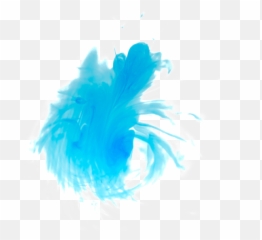 Beautiful Blue Smoke Brush Effect - Png Hd