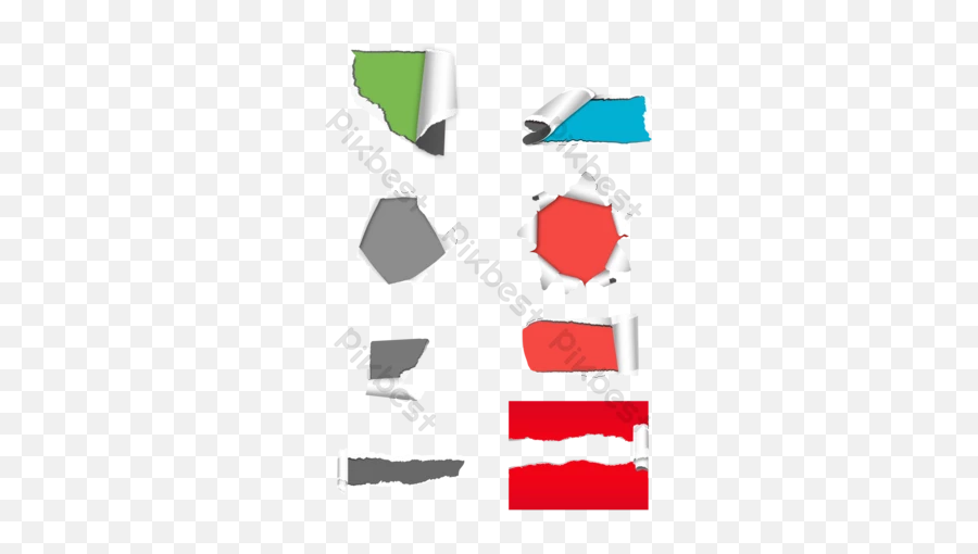 Ripped Paper Colored Png Images Psd Free Download - Horizontal,Ripped Notebook Paper Png