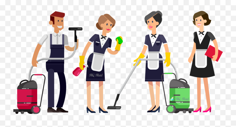 Cleaning Lady - Maid Service Transparent Png Original Room Attendant Clip Art,Cleaning Lady Png