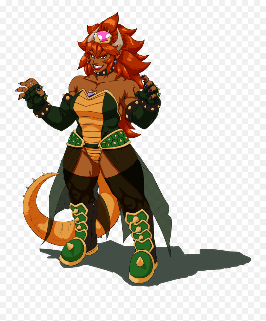 And - Bowsette Ganon Png,Bowsette Png