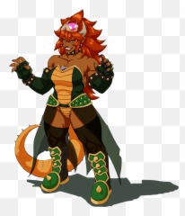 And - Bowsette Ganon Png,Bowsette Png