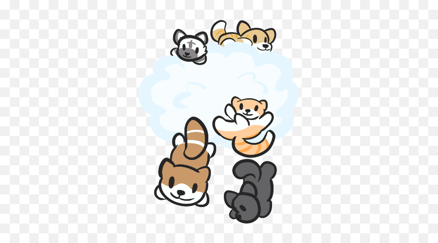 A Neko Atsume Cat Rain By Lusopakak - Fur Affinity Dot Net Happy Png,Transparent Neko Atsume
