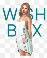 Wishbox - Basic Dress Png,Slink Hourglass Logo