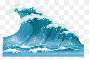 Download Wind Wave Clip Art - Waves Clipart With Transparent Png
