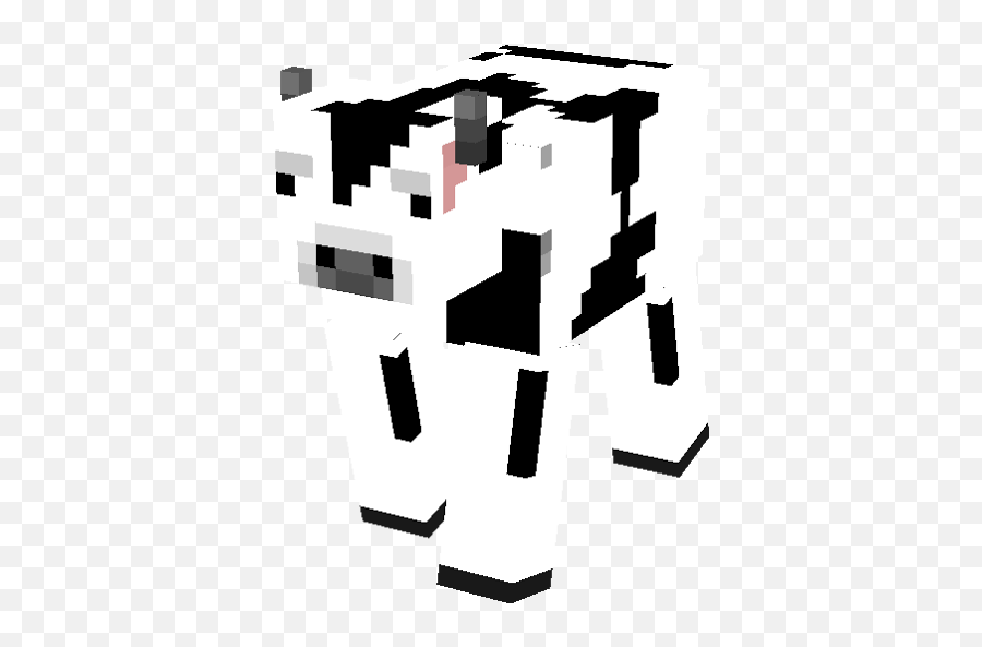 Vaca Blanca Con Manchas Negras Nova Skin - Vaca Blanca De Minecraft Png,Manchas Png