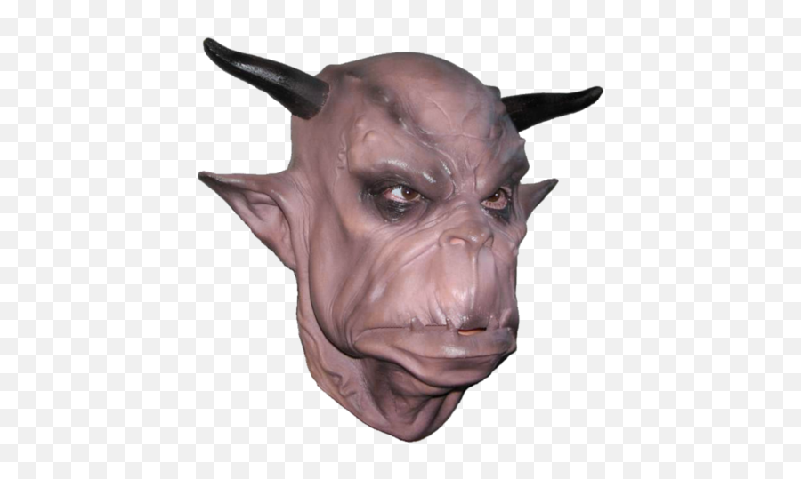 Demon Orc Realistic Mask - Orc Face Png Full Size Png Demon,Demon Face Png