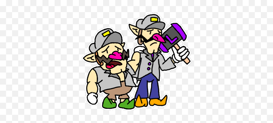 Flowme - Cartoon Png,Waluigi Transparent