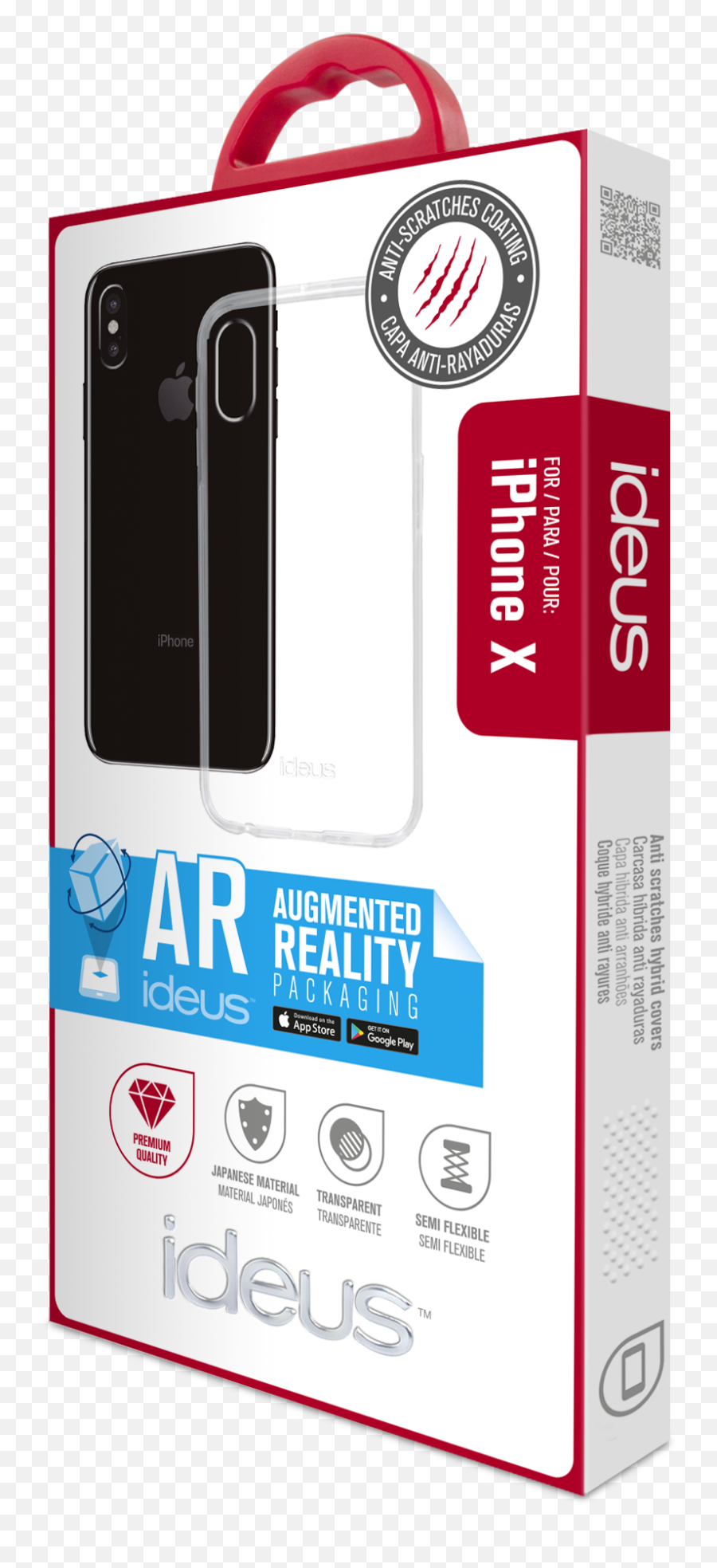 Anti Scratch Hybrid Cover Iphone X - Gadget Png,Scratches Transparent