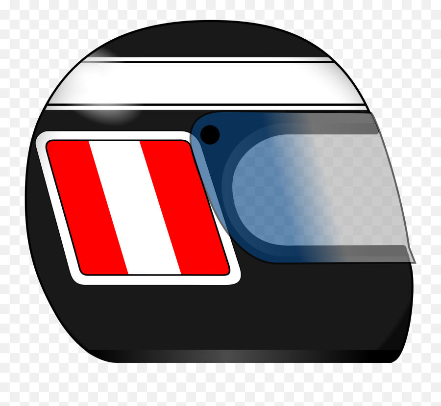 Helmet Integral Gerhard Berger - Wikimedia Commons Clipart Language Png,Icon Domain 2 Helmets