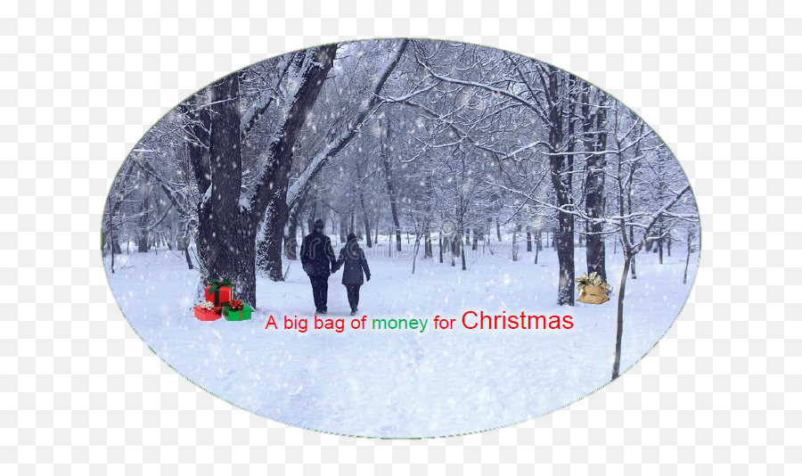 A Big Bag Of Money For Christmas The Los Angeles Tribune - Snow Png,Big Idea Gate Icon