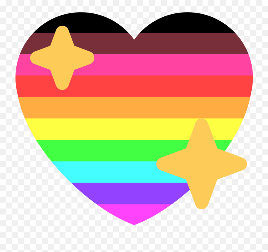 View 18 Discord Pride Heart Emojis - Transparent Pride Heart Emoji Png,Bi Pride Icon