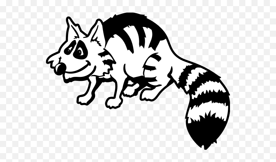 Free Eps To Svg - Convert Your Eps To Svg For Free Online Racoon Clipart Black And White Png,Racoon Icon