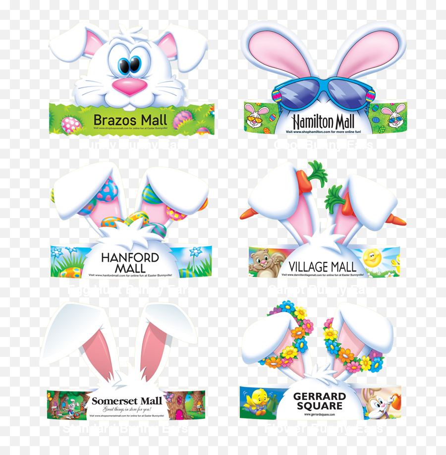 Mall Media Kids Usa Bunny Ears - Cartoon Png,Bunny Ears Transparent