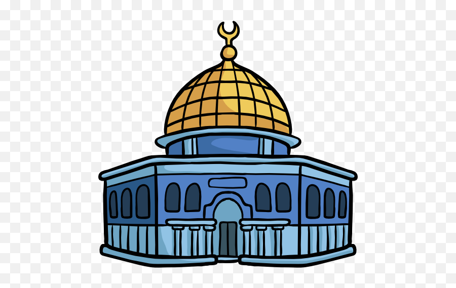Dome Of The Rock - Dome Of The Rock Vector Png,The Rock Png